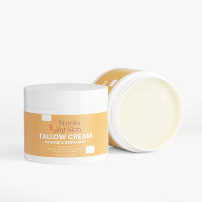 Tallow Cream Orange & Bergamot